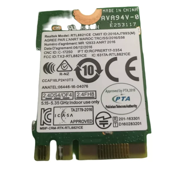 Carte Wifi Ordinateur portable LENOVO Ideapad 330S-15ARR, P/N : SW10K97462 – Image 2