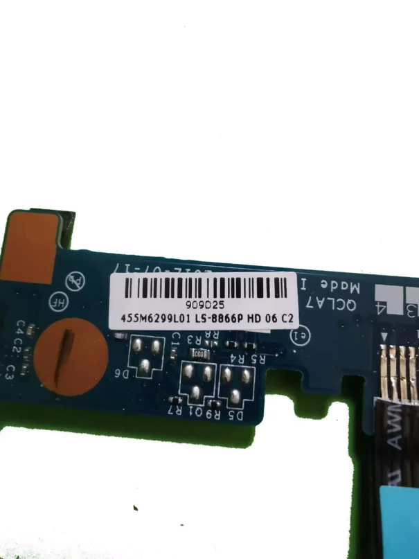 Module / Carte Bouton LS-8866P pour PC SAMSUNG NP350E7C-S07FR, fourni avec nappe – Image 3