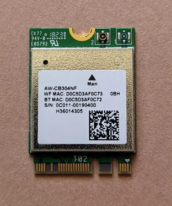 Module / Carte Wifi pour ordinateur portable ASUS X705U / Realtek RTL8821CE – Image 2