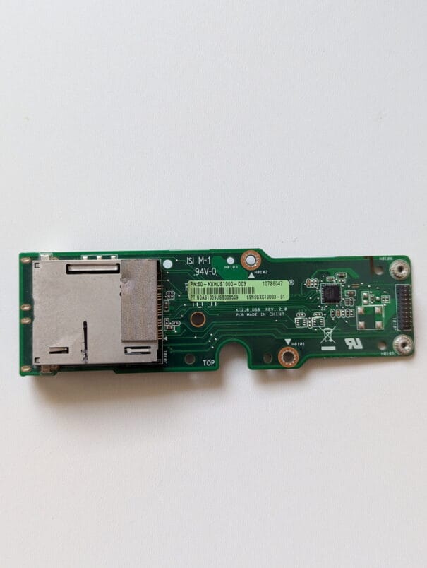 Module lecteur carte SD, port USB pour ASUS K72JR – Image 3